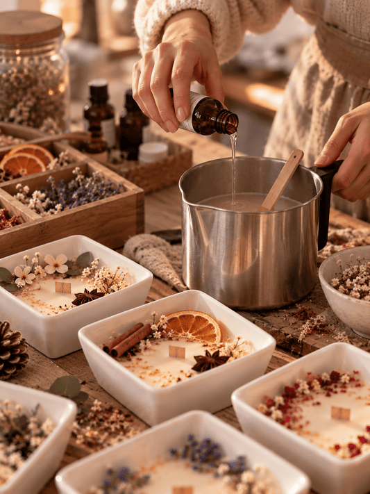 🕯️ Atelier créatif de Noël — Crée ta bougie parfumée