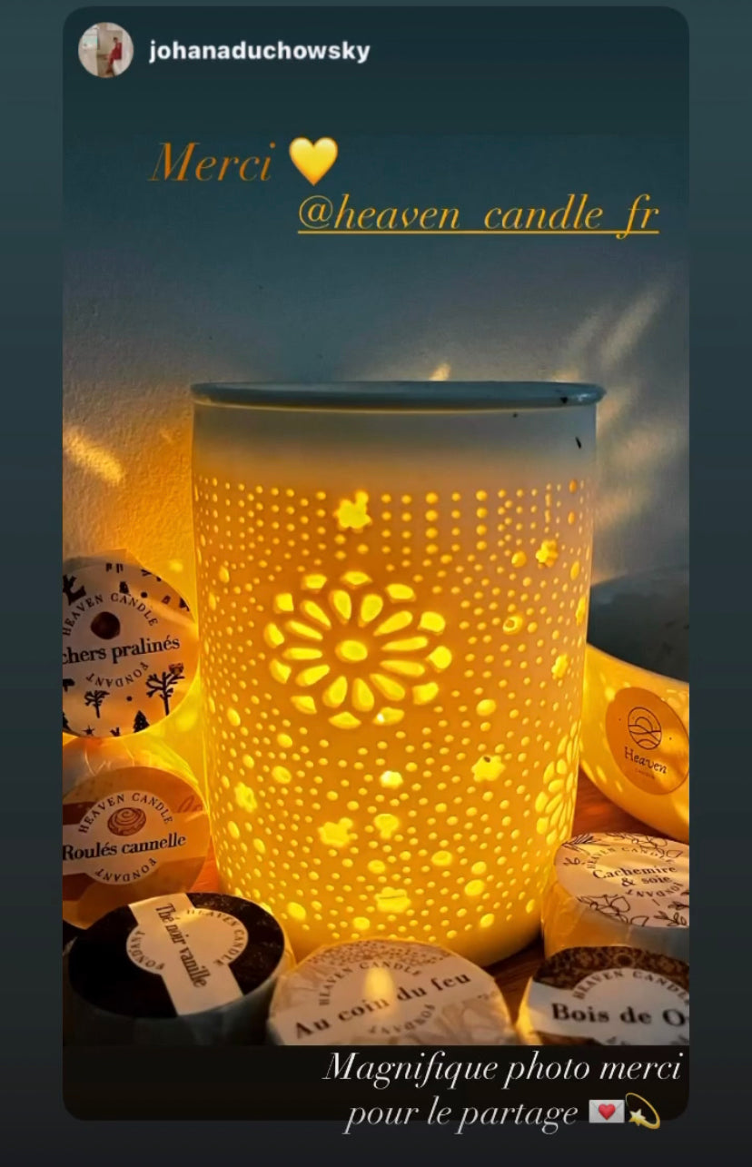 Brûleur pour cire « Étoiles filantes »