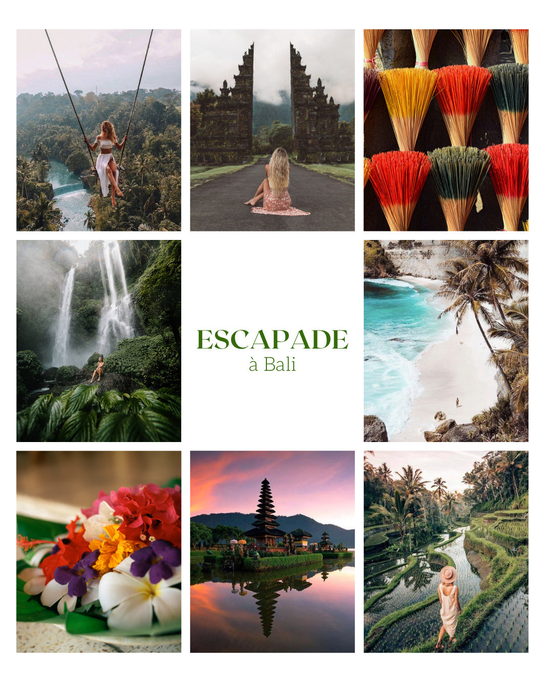 Fondant parfumé Escapade à Bali