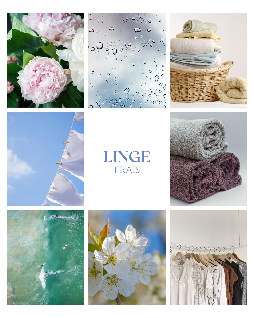 Parfum d’intérieur 2 en 1 Linge frais|50ml ou 100ml