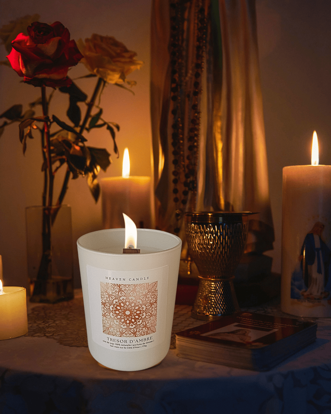 Bougie Trésor d'ambre
