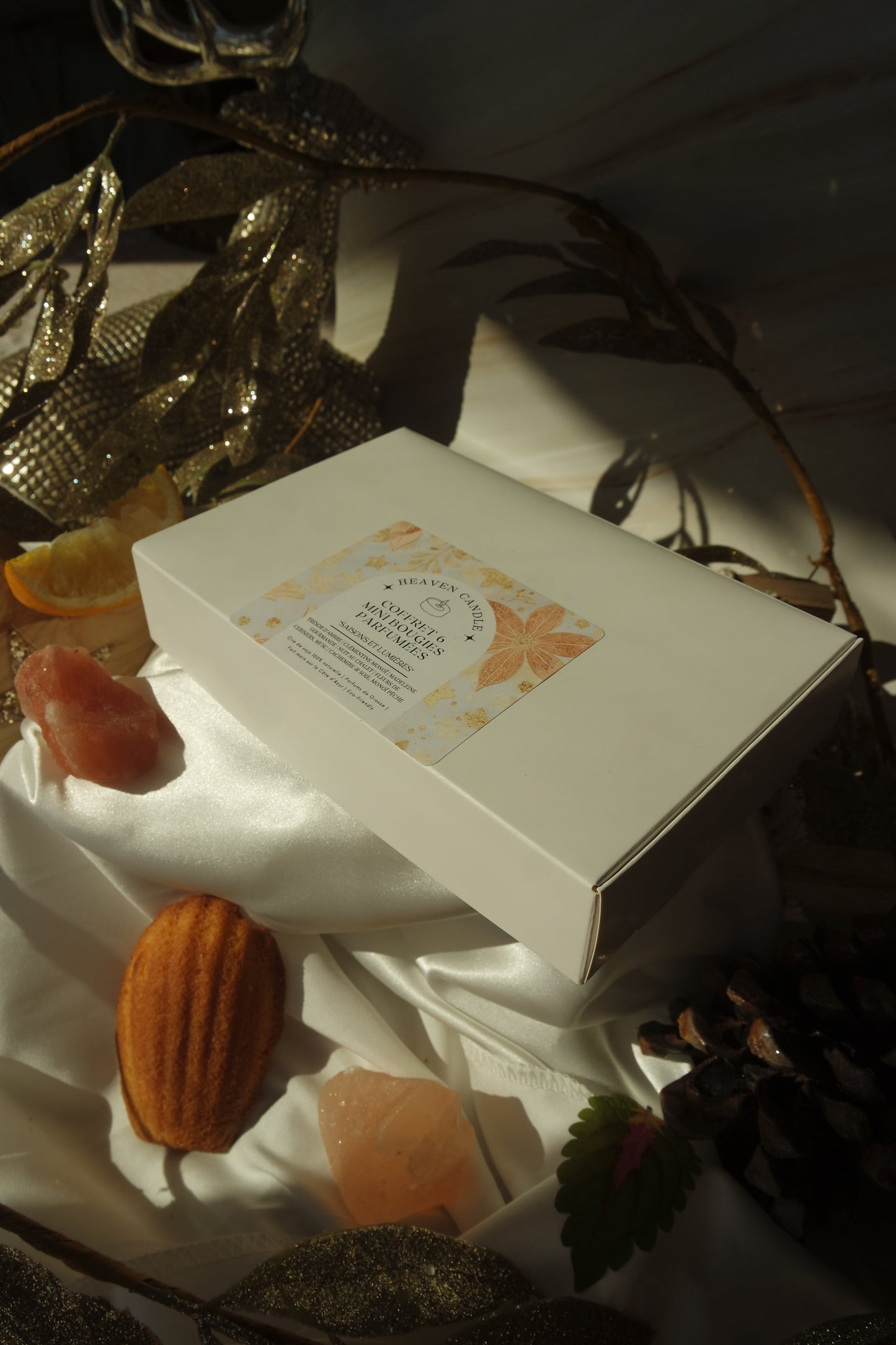 Coffret 6 mini bougies Saisons et lumière