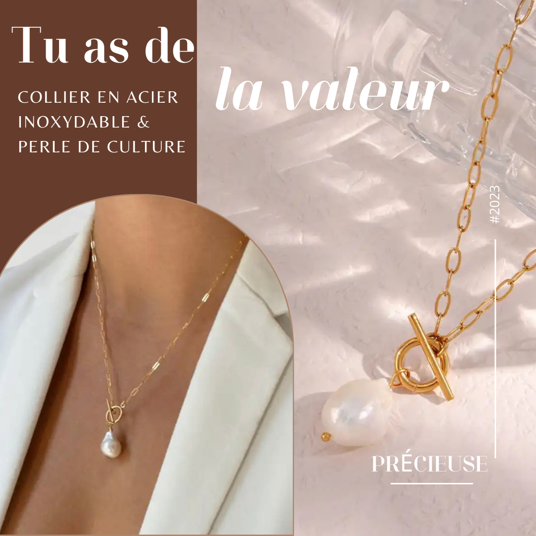 Bougie bijou "Tu as de la valeur" avec collier ou bague