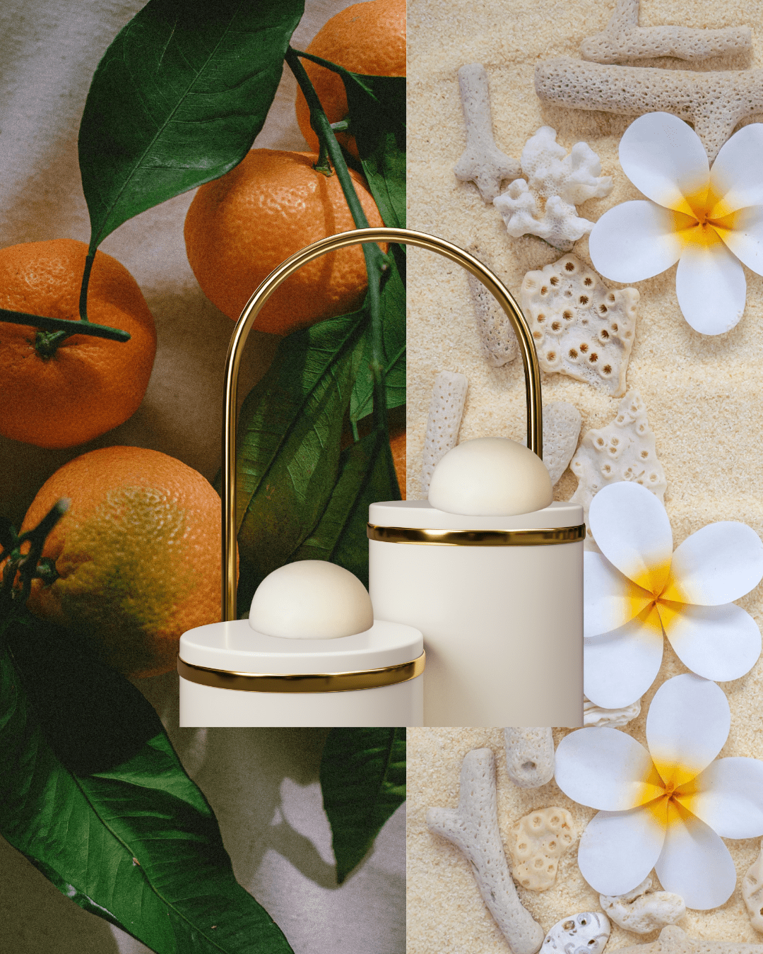 Fondant parfumé Clémentine Monoï