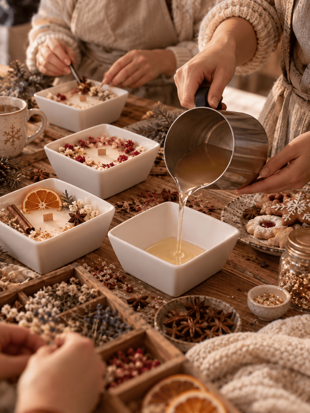 🕯️ Atelier créatif de Noël — Crée ta bougie parfumée