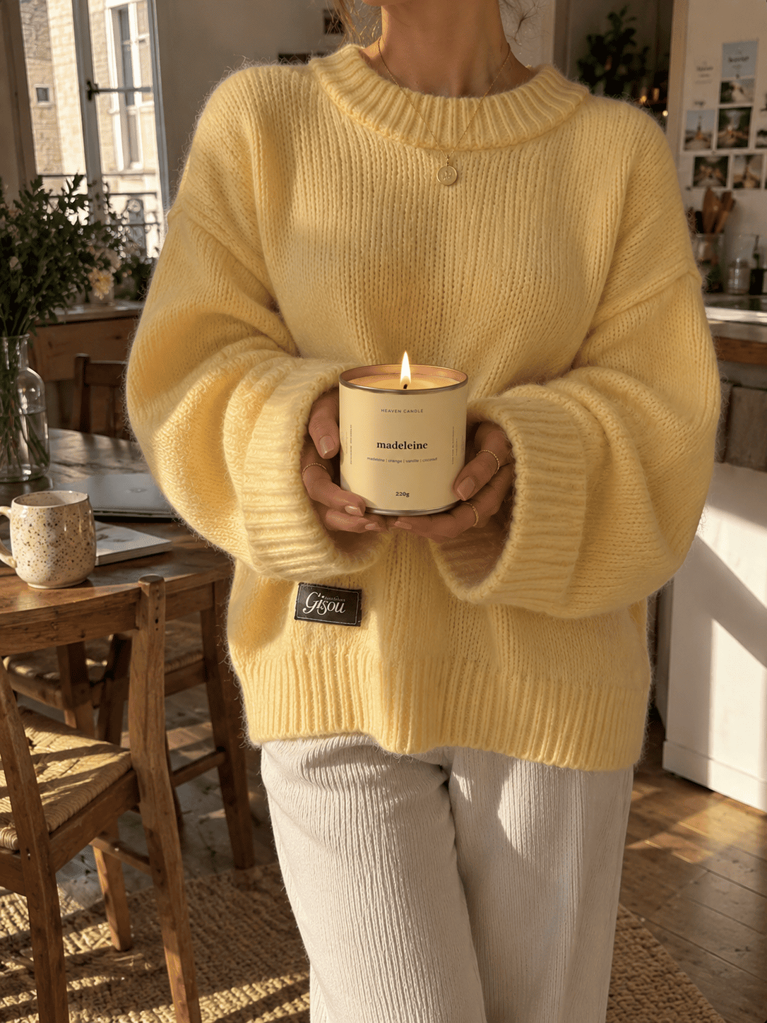 Bougie parfumée Madeleine – Édition Ticket d’Or