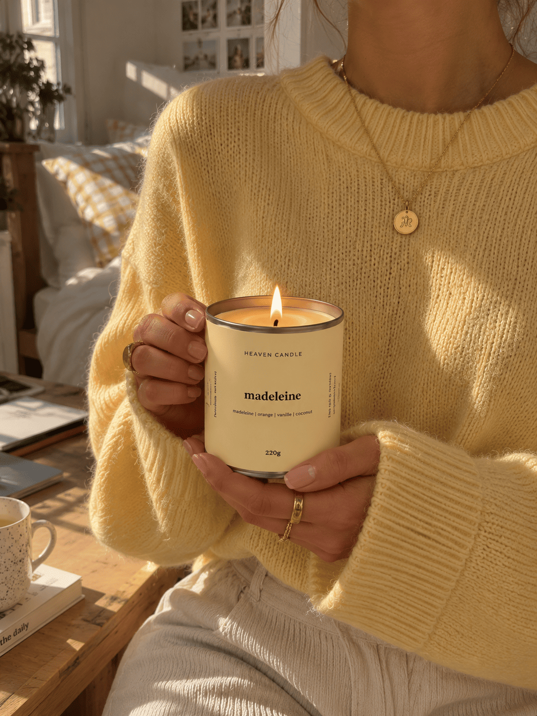 Bougie parfumée Madeleine – Édition Ticket d’Or