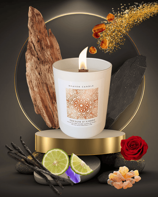 Bougie Trésor d'ambre