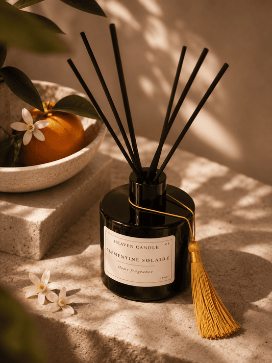Diffuseur à bâtonnets Clémentine solaire – 150 ml