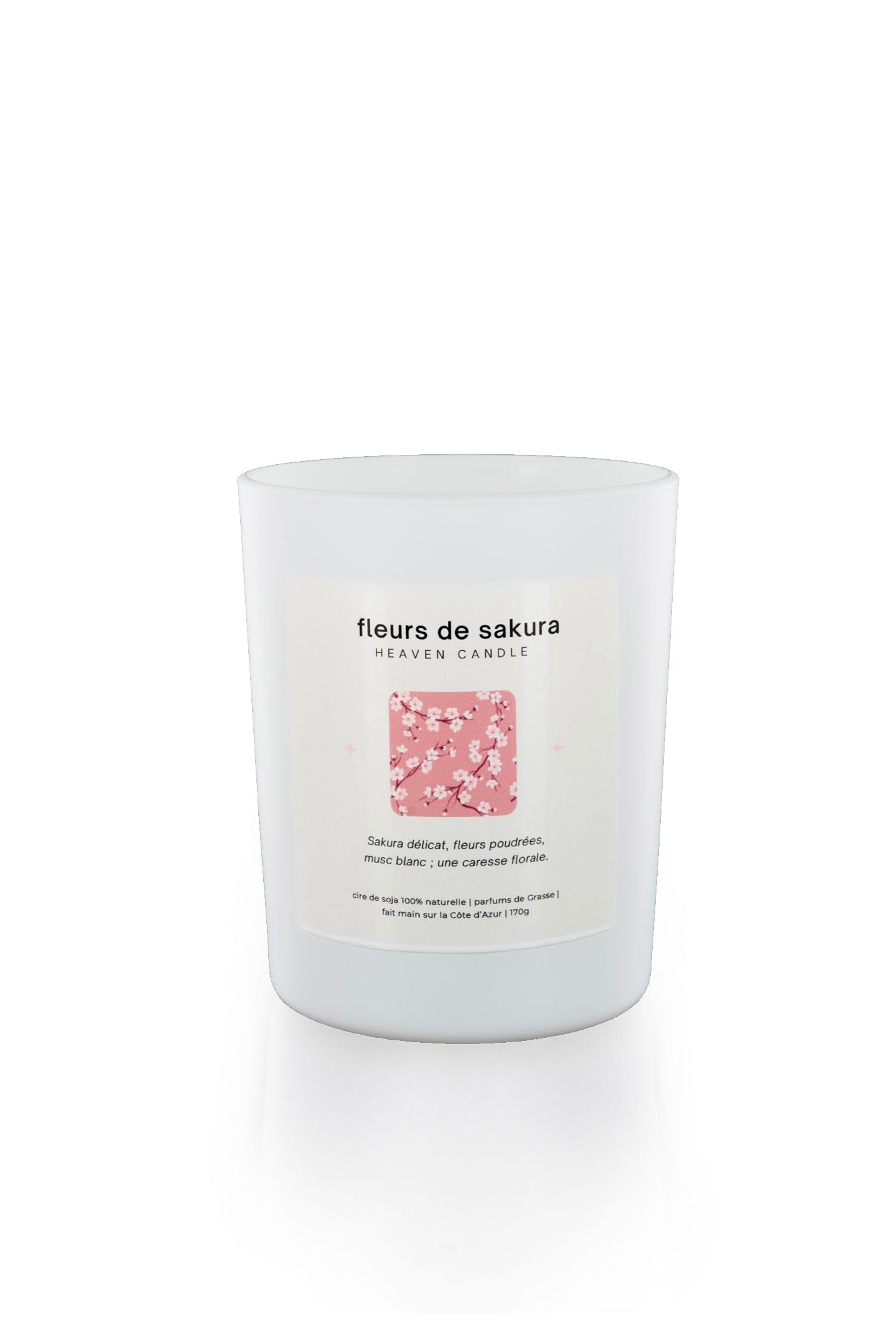 Bougie parfumée Fleurs de sakura