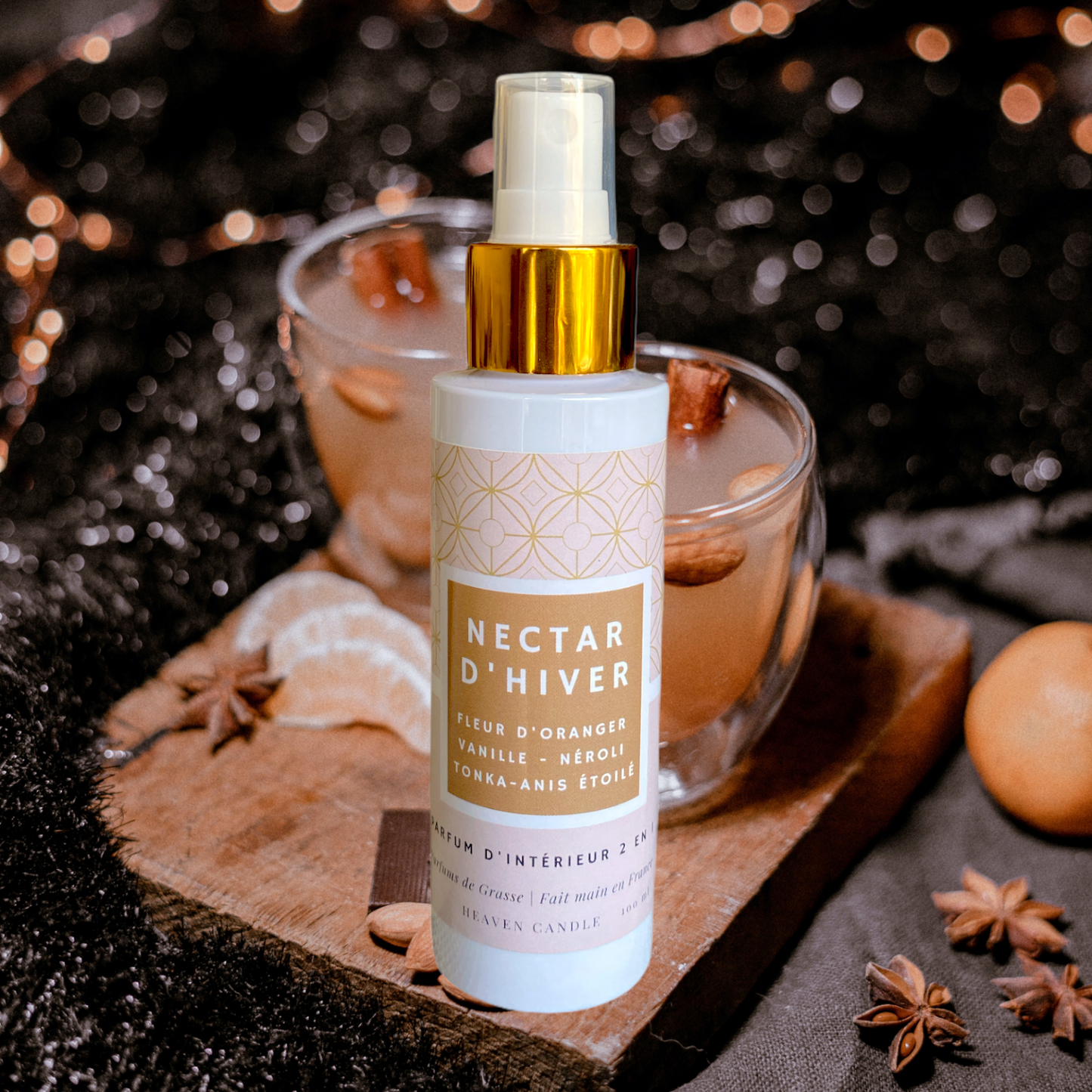 Parfum d'intérieur 2 en 1 Nectar d’hiver 100ml