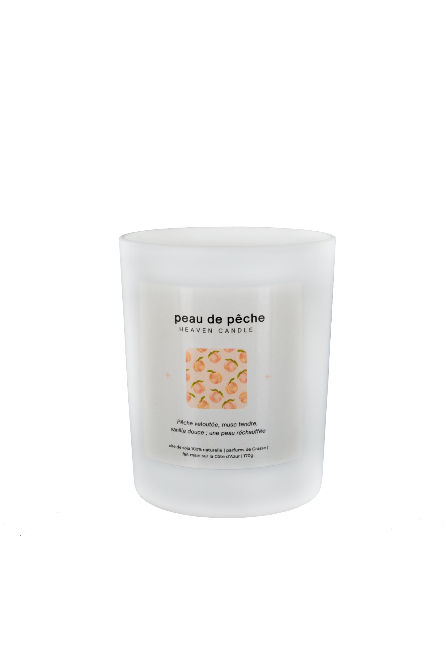 Bougie parfumée Peau de pêche