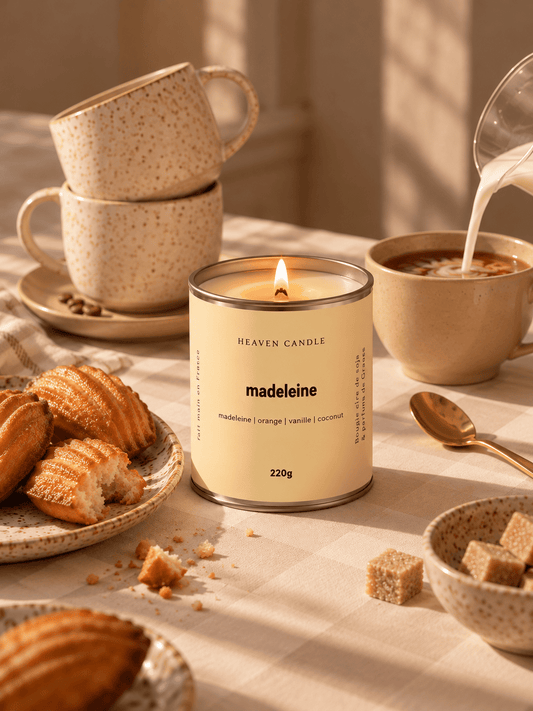 Bougie parfumée Madeleine – Édition Ticket d’Or