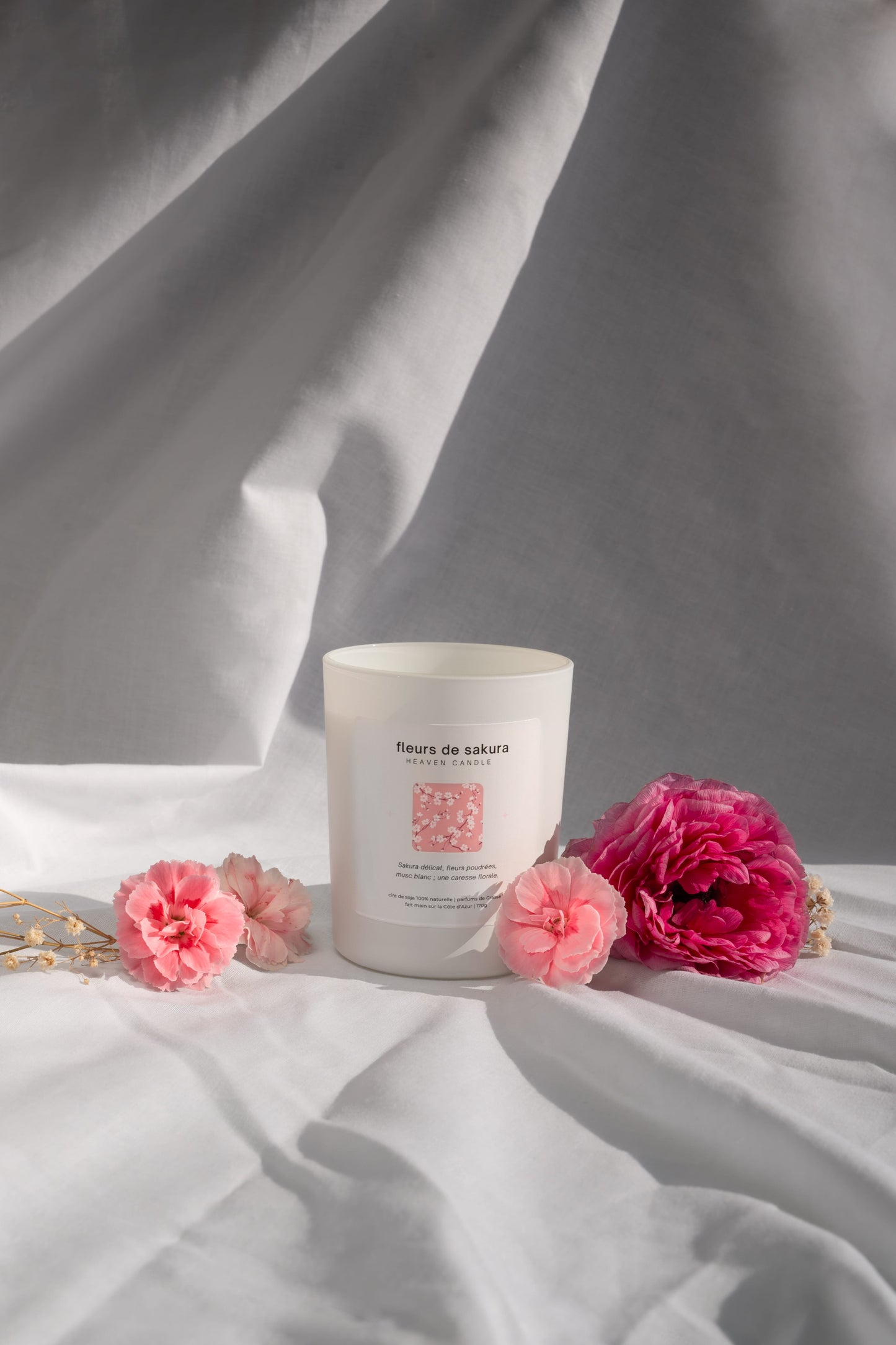 Bougie parfumée Fleurs de sakura