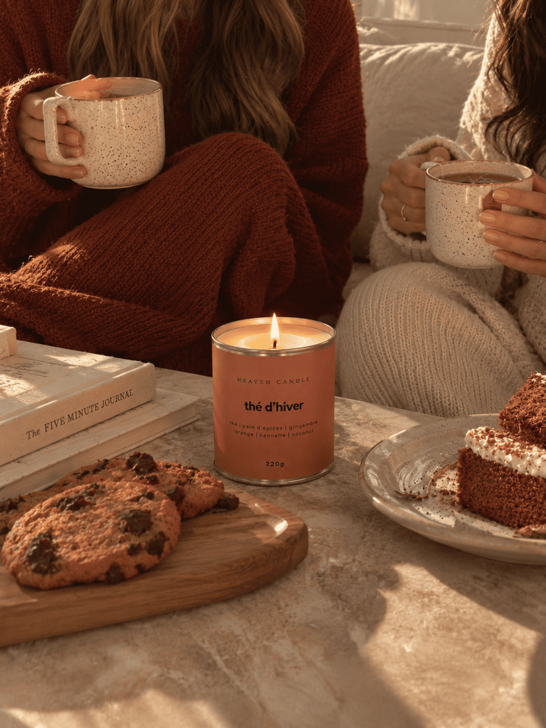 Bougie parfumée Thé d'hiver – Édition Ticket d’Or