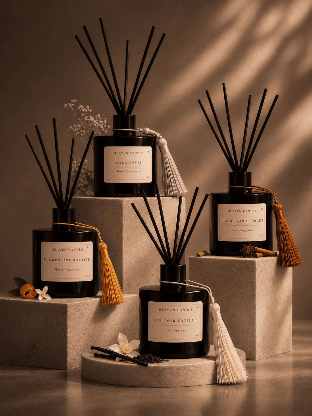Diffuseur à bâtonnets Doux rêves – 150 ml