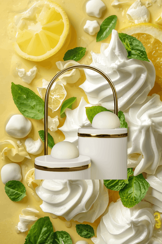 Fondant parfumé Citron meringué basilic