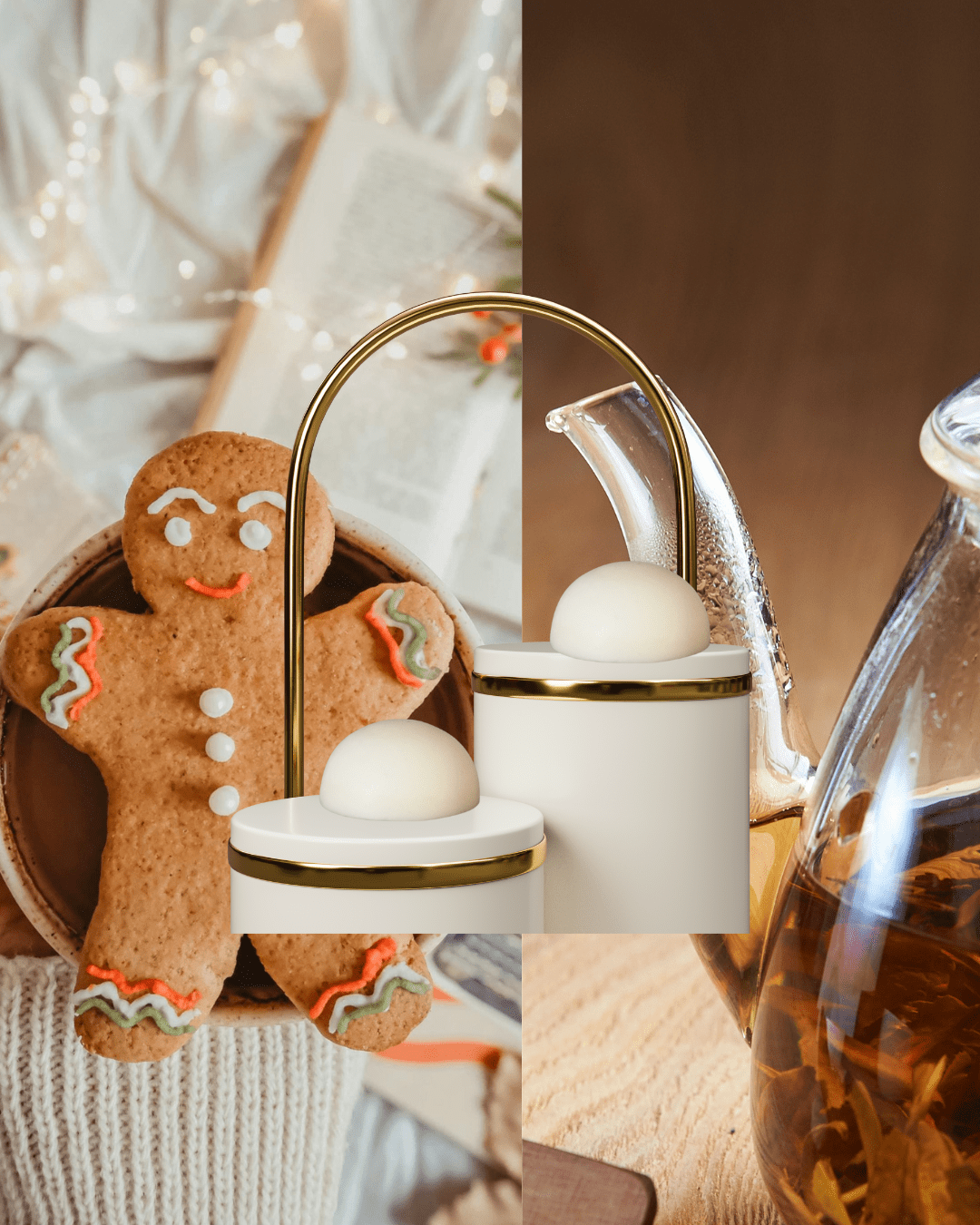 Fondant parfumé Thé & Pain d'épices