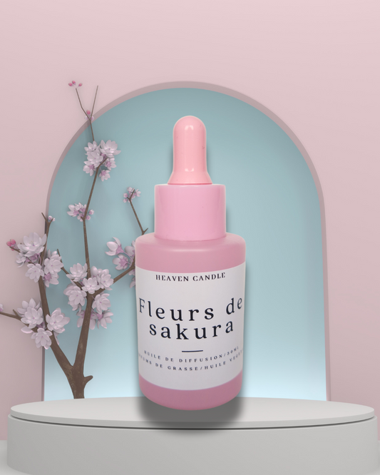 Huile de diffusion senteur Fleurs de sakura