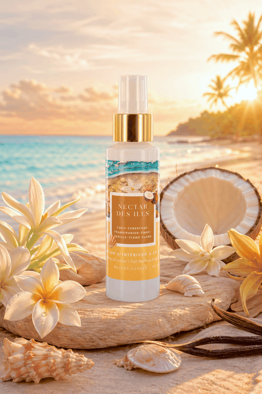 Parfum d’intérieur 2 en 1 Nectar des îles ｜50ml ou 100ml